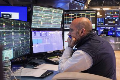 Stocks waver on Wall Street while crude oil prices fall for the first time in a week