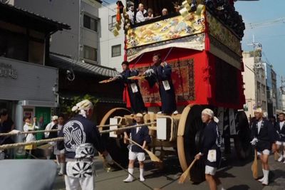Braving heat, participant fears demise of ancient Kyoto festival