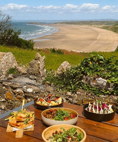 ‘We can see the boats that supply the restaurant’s lobsters from our seats’: a culinary tour of Gower, Wales