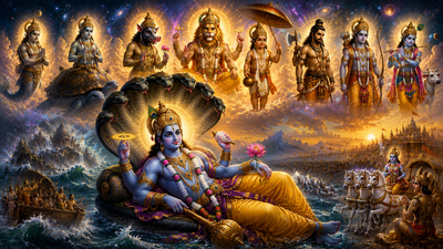 Why Lord Vishnu Takes Birth Again and Again