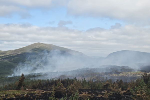 Evacuations continue after major incident declared for Cairngorms wildfire