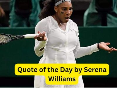 Quote of the Day by Serena Williams: “A champion is defined not by their wins but by how they recover when they fall. You have to believe in yourself when no one else does. I've had to learn to fight all my life got to..."