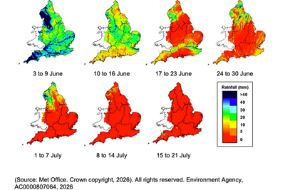 The maps and charts that show the huge impact of Britain’s record-breaking summer