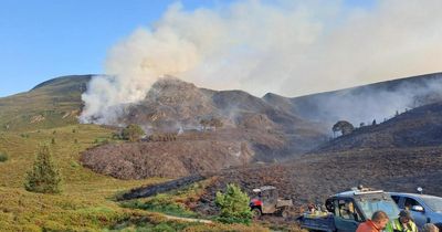 Residents defying Cairngorms wildfire evacuation order criticise response