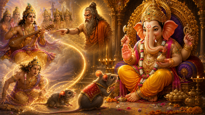 Why a Cursed Gandharva Became Lord Ganesha's Mouse