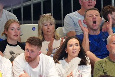 Madeleine McCann’s brother cheered on by parents at Commonwealth Games as he wins place in 400m swimming final