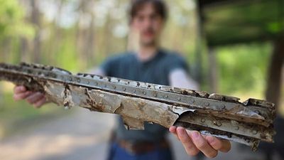 Goes berry picking, finds traces of mysterious Allied plane wreck in Poland