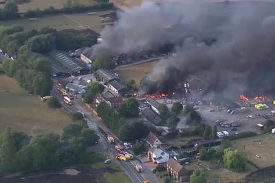 Massive Blast at Essex Farm Destroys Fire Engines and Sends 20 Firefighters to Hospital