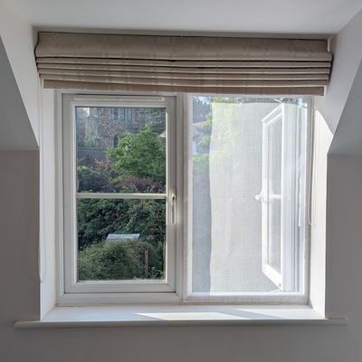 I made a DIY bug screen to stop mosquitoes getting into my bedroom at night – it’s the best £10 I’ve spent this summer