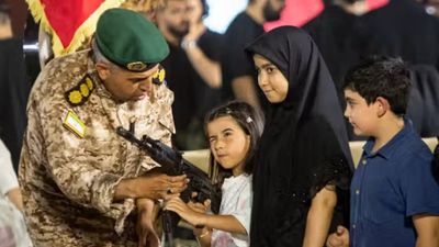 Children with guns: 12-year-olds trained, armed to man Tehran checkpoints