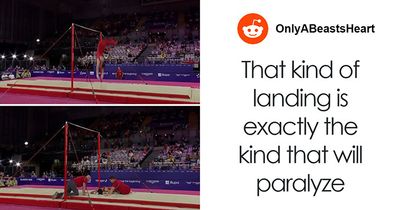 “Made Me Feel Sick”: English Gymnast Carried Out After Horrific Commonwealth Games Fall