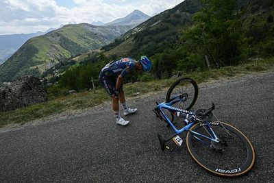 Ilan Van Wilder crashes out of Tour de France on mountain descent one day from Paris