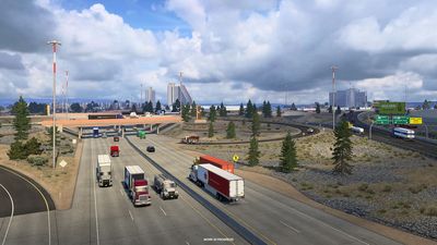 Euro Truck Simulator 2 and American Truck Simulator are getting some more base map reworks — just in time for their console release?