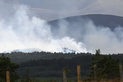 Residents return home as Cairngorms fire no longer ‘immediate threat’
