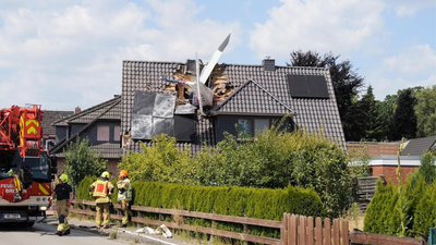 Two killed after small plane crashes into house in Germany