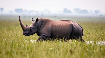 How Kaziranga's Rhino Conservation Brought the One-Horned Rhinoceros Back from Extinction