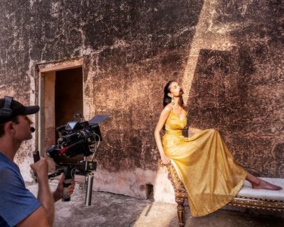 Gold dresses, flower markets and sitars: Pirelli’s 2027 calendar features all-Indian cast