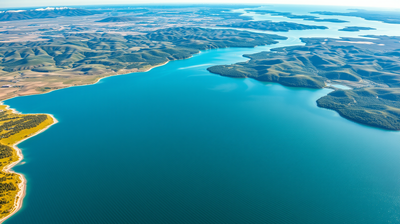 6 largest lakes in Europe, and the ice age and dams behind them