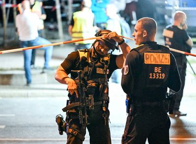 Police hunt after driver ploughs into crowd at Pride event killing at least one person