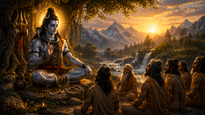 Why Lord Shiva Taught Without Saying a Single Word