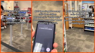 ‘How is that acceptable’: New Jersey woman was on hold for over an hour with CVS Pharmacy, so she drove there only to find it wasn’t busy