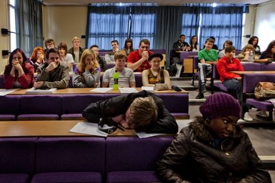 I've been teaching college students for decades. Most of them can no longer finish a book
