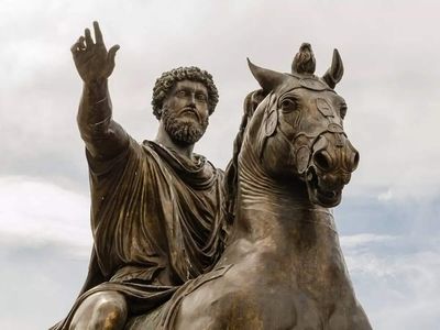 Quote of the day by Roman emperor and Stoic philosopher Marcus Aurelius: “Think of yourself as dead. You have lived your life. Now take what’s left and live it properly”