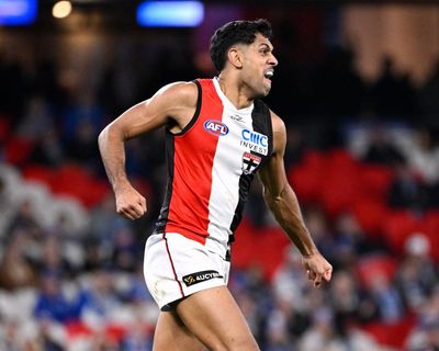 Nasiah Wanganeen-Milera takes down the Kangaroos – a year since he dismantled the Demons