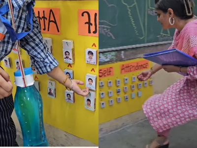 Delhi teacher turns boring attendance into fun classroom activity, viral Instagram Reel leaves the internet impressed