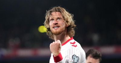 Kasper Hogh arrives in UK as Celtic medical scheduled ahead of record transfer