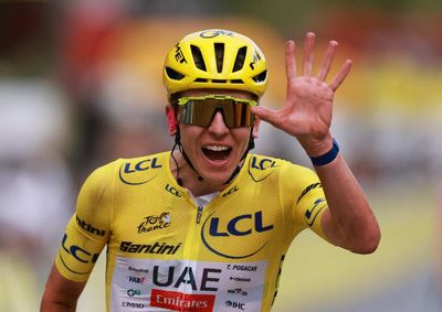Tadej Pogacar tells rivals he is ‘improving a lot’ after fifth Tour de France win