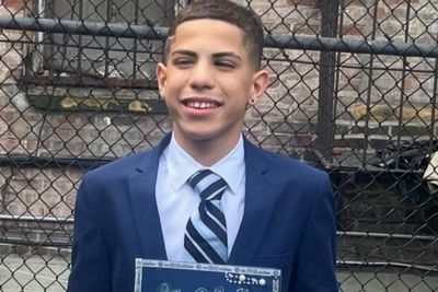 'He Fell Off His Bike': CCTV Footage Shows NYPD Sergeant's Son, 12, Shot in Bronx, Making Desperate Run for Help