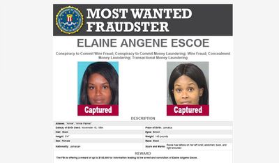 Who Is Elaine Angene Escoe? FBI Most Wanted $32M COVID Fraud Suspect Captured in Jamaica