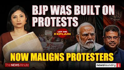 The BJP that mocks protests rose through them