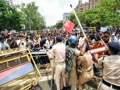 NEET Row: Congress moves adjournment notices in Parliament over alleged 'brutal' police action on students