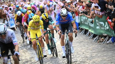 Tour de France: Mathieu van der Poel wins legendary final stage
