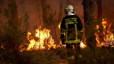 Firefighters in France and Spain struggle to contain 'monster' wildfires