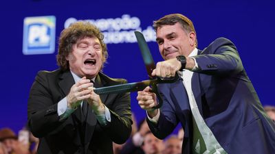 Brazil recalls Argentina ambassador after Milei insults Lula at Flavio Bolsonaro campaign launch