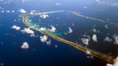 World's narrowest island capital just 150 metres wide could disappear beneath rising seas, World Bank warns