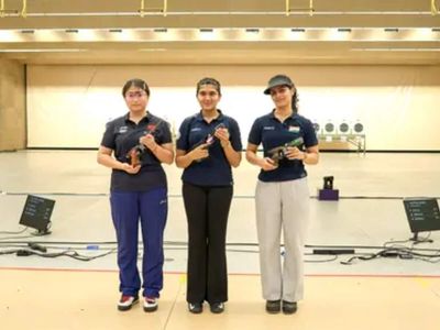 ISSF World Cup: Esha Singh wins gold, Olympic medallist Manu Bhaker takes bronze in women's 25m pistol