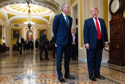 Trump-Thune tensions boil, but GOP leader seen as safe — for now