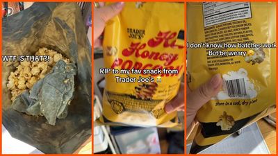 Brooklyn woman opens her Trader Joe’s Hot Honey Popcorn. What she allegedly finds inside ruins the snack forever: ‘Manager was horrified’
