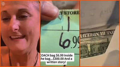 Texas woman pays $6.99 for a dirty Coach bag at Goodwill. Then she finds an envelope hidden at the bottom: ‘their inheritance inside’