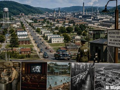 In 1943, US built an entire city, and it didn't exist on a single map