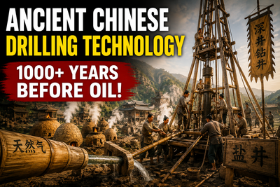 Over 2,000 years ago, ancient Chinese miners invented deep percussion drilling to extract salt, creating downhole engineering innovations that modern energy industries still depend on today