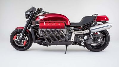 That Viper V10-Powered Motorcycle Sold For a Bunch of Money