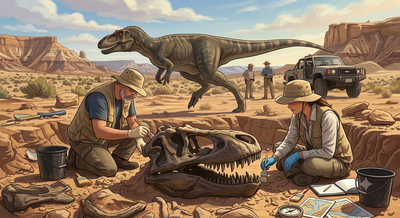 In 1998, a New Mexico fossil revealed a previously unknown Tyrannosaur that predated T. rex and roamed Earth 75 million years ago