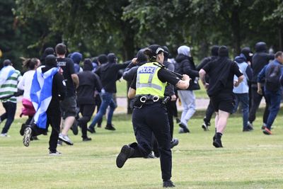 John Swinney condemns protest in Glasgow as ‘demonstration of far-right hatred’