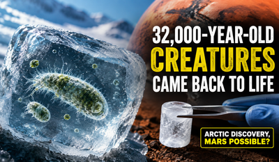 In 2005, scientists thawed 32,000-year-old organisms frozen since the Ice Age, and they started swimming almost immediately, challenging everything we knew about life's limits