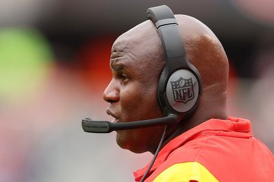 Wife of Chiefs offensive coordinator shot and son arrested, police say